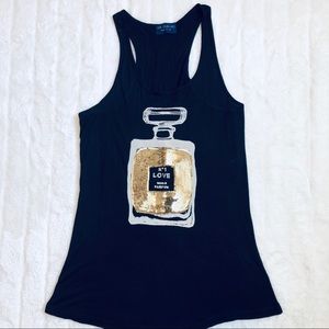 Cute Sequins Tank